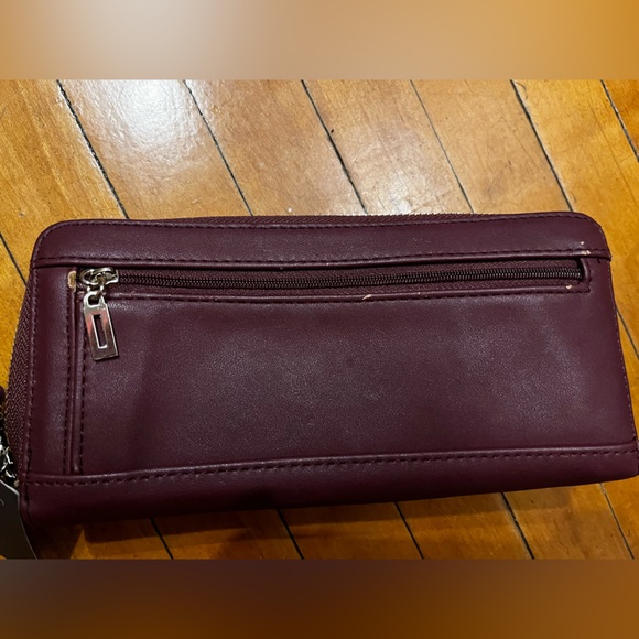 Guess | Faux-Suede And Leather Kingsley Clutch - Picture 10 of 15
